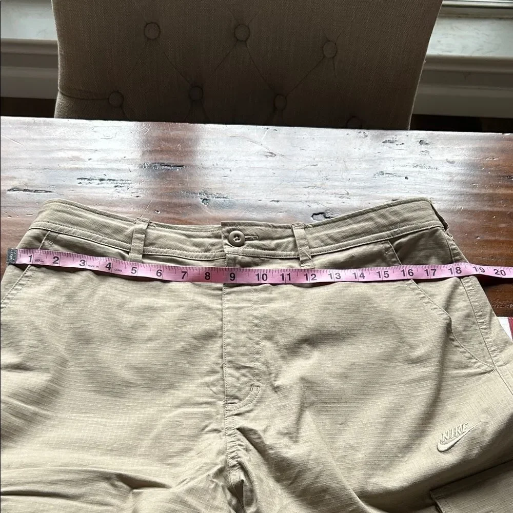 Nike Men's Tan Cargo Pants new no tags size M 32x32 men